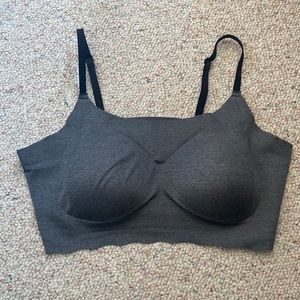 Zyia Charcoal Adjustable Straps Comfort Bra